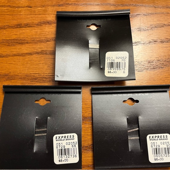 Vintage Express Y2K Brass & Rhinestone Hair Clips Bobby Pins - Picture 4 of 5